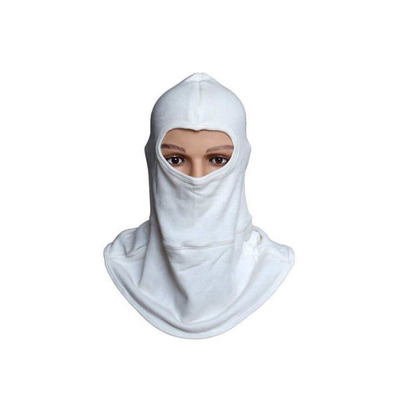 Capuz facial completo à prova de fogo com balaclava de aramida de duas camadas